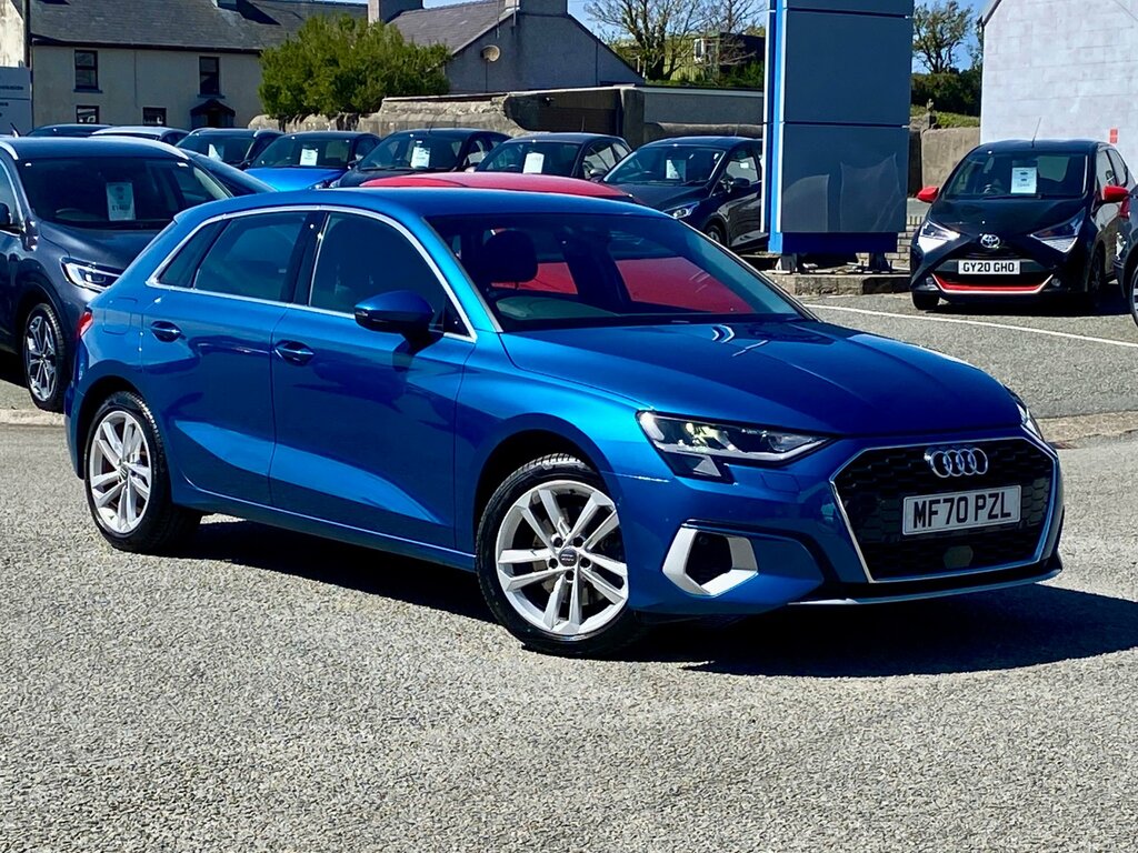 Audi A3 1.5 Tfsi 35 Sport Sportback S Tronic Eu Blue