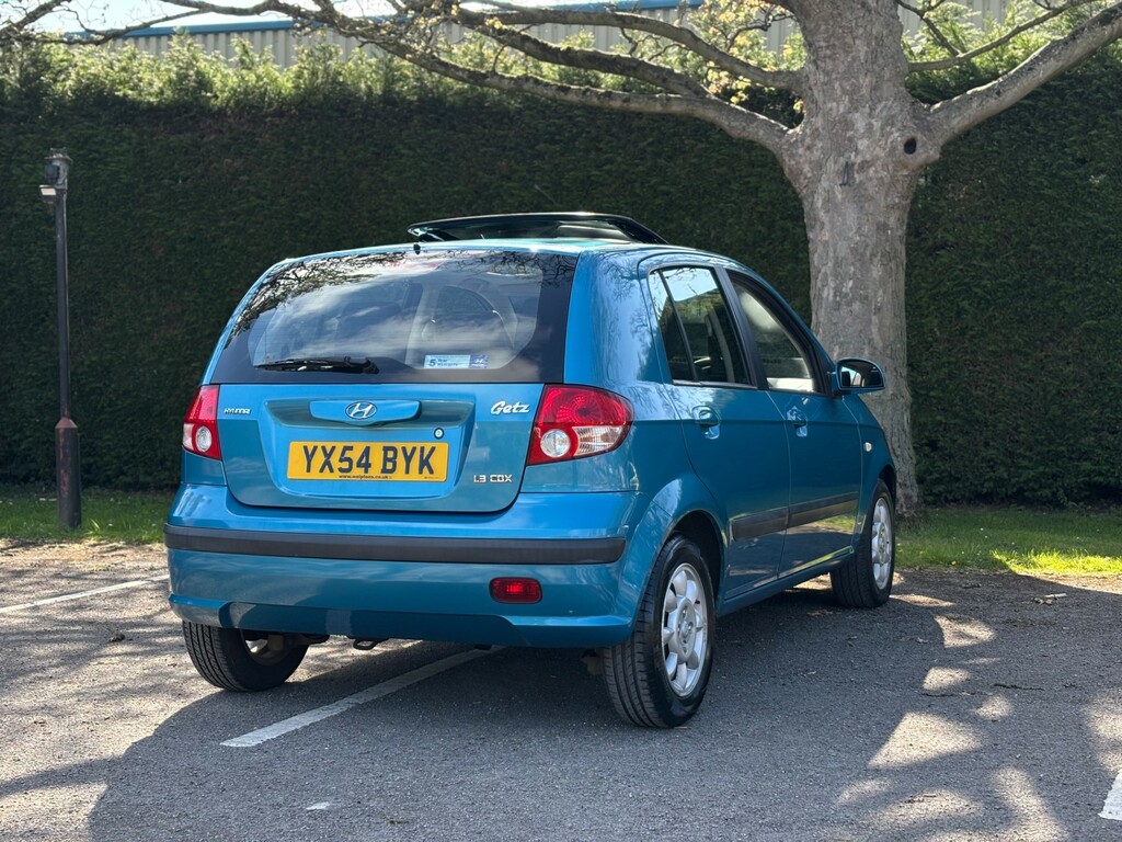 Hyundai Getz Hatchback Blue #2