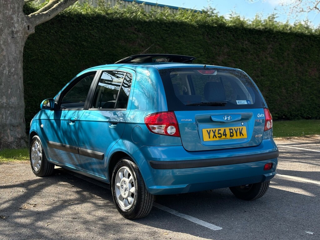 Hyundai Getz Hatchback Blue #4