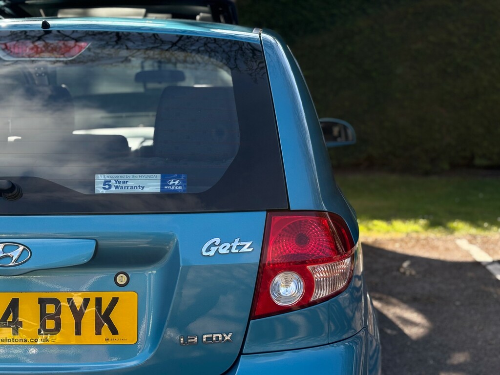 Hyundai Getz Hatchback Blue #6