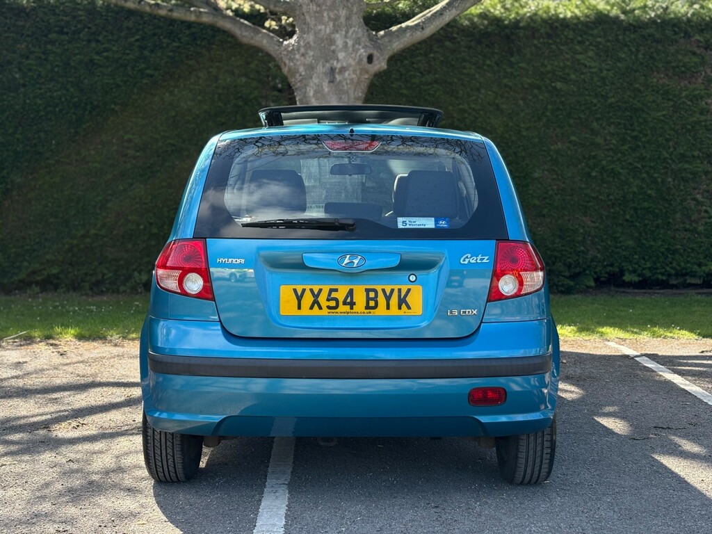 Hyundai Getz Hatchback Blue #3