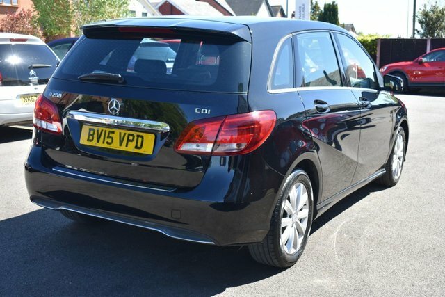 Mercedes-Benz B Class B200 Cdi Se Mpv BV15VPD Black #4