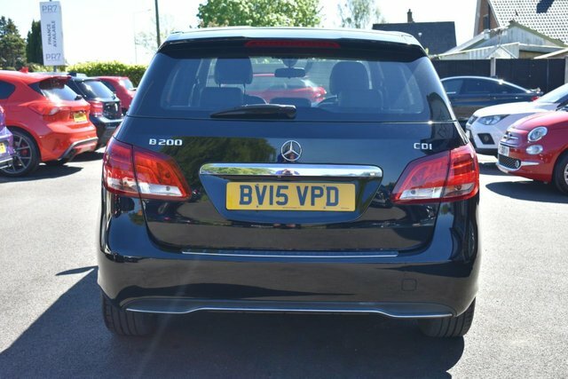 Mercedes-Benz B Class B200 Cdi Se Mpv BV15VPD Black #5