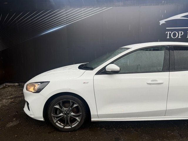 Ford Focus 2019 1.0T Ecoboost St-line Euro 6 Ss DE69XDU White #6