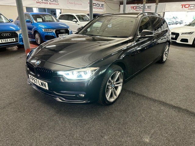 BMW 3 Series 2.0 320D Sport Touring Euro 6 S Black