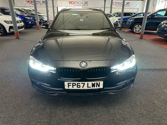 BMW 3 Series 2.0 320D Sport Touring Euro 6 S FP67LWN Black #2
