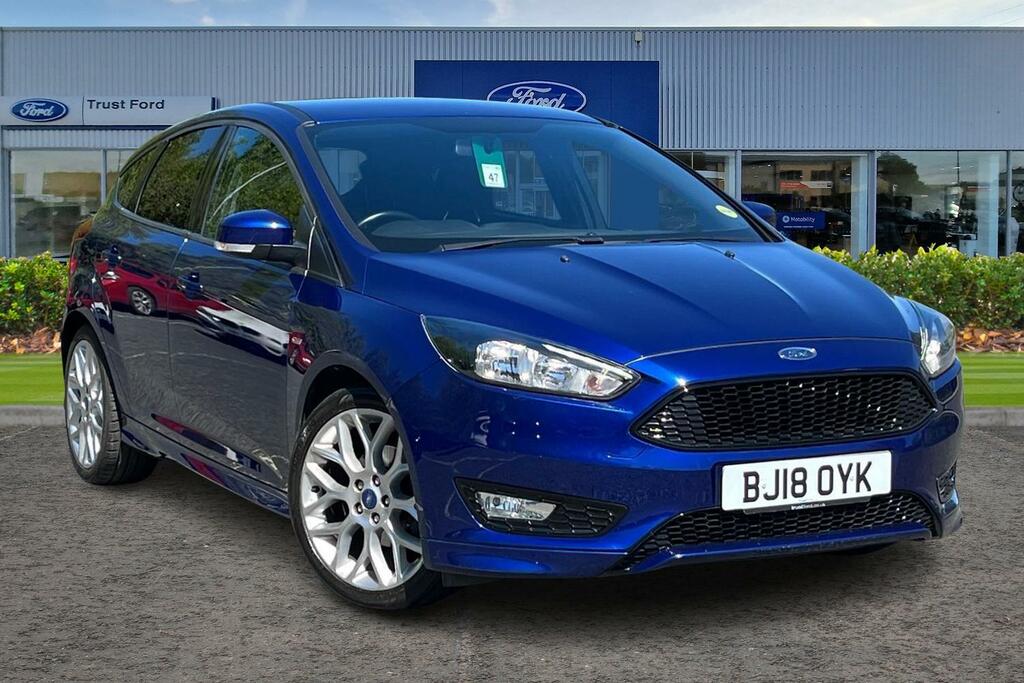 Ford Focus 1.0 Ecoboost 140 St-line Navigation Blue