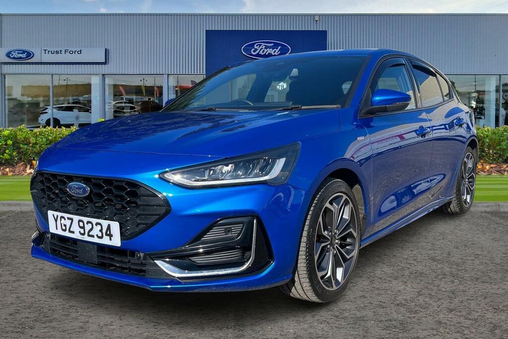 Ford Focus 1.0 Ecoboost Hybrid Mhev 155 St-line Vign YGZ9234 Blue #5