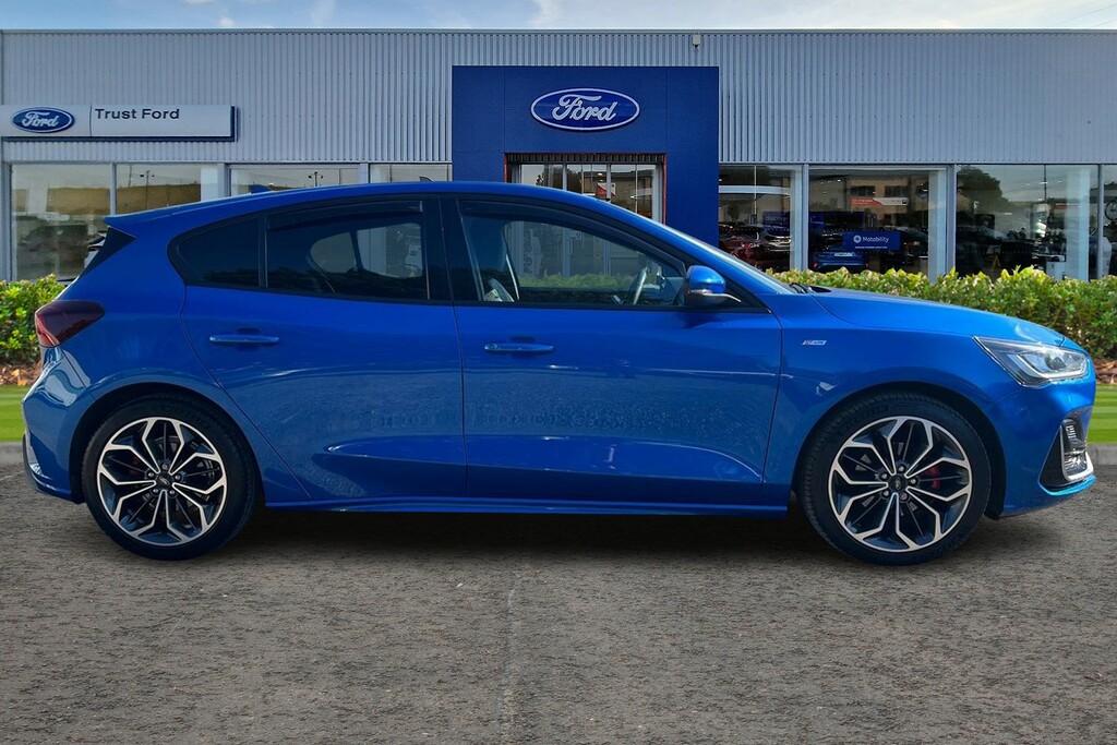 Ford Focus 1.0 Ecoboost Hybrid Mhev 155 St-line Vign YGZ9234 Blue #3