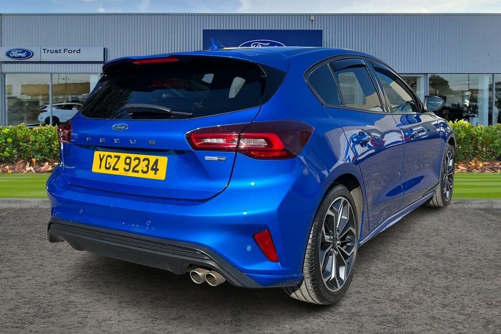 Ford Focus 1.0 Ecoboost Hybrid Mhev 155 St-line Vign YGZ9234 Blue #4