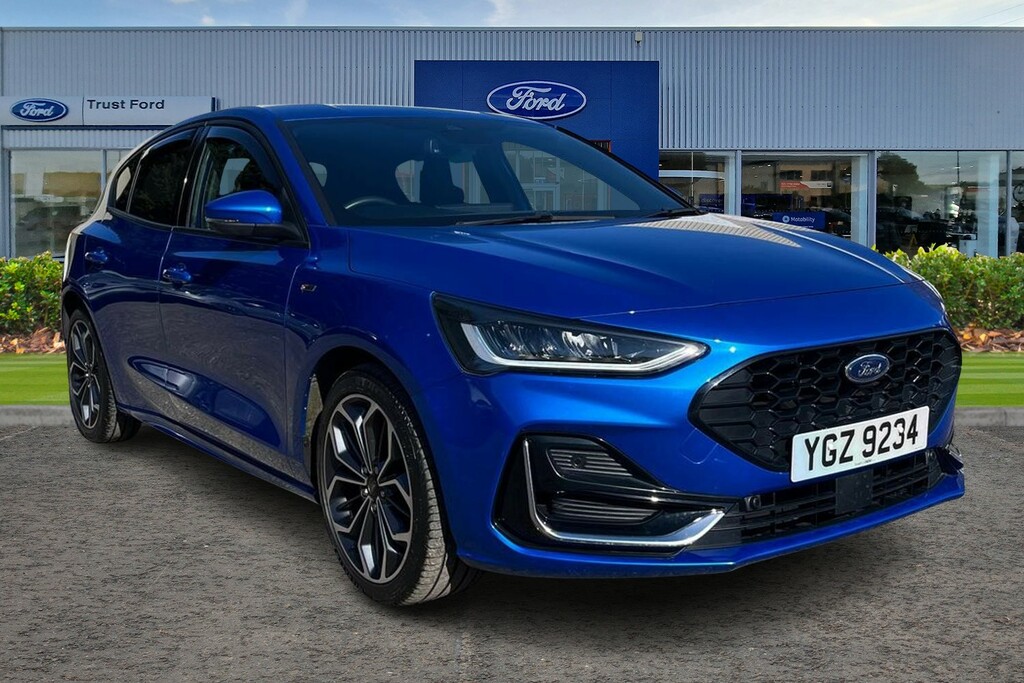 Ford Focus 1.0 Ecoboost Hybrid Mhev 155 St-line Vign Blue