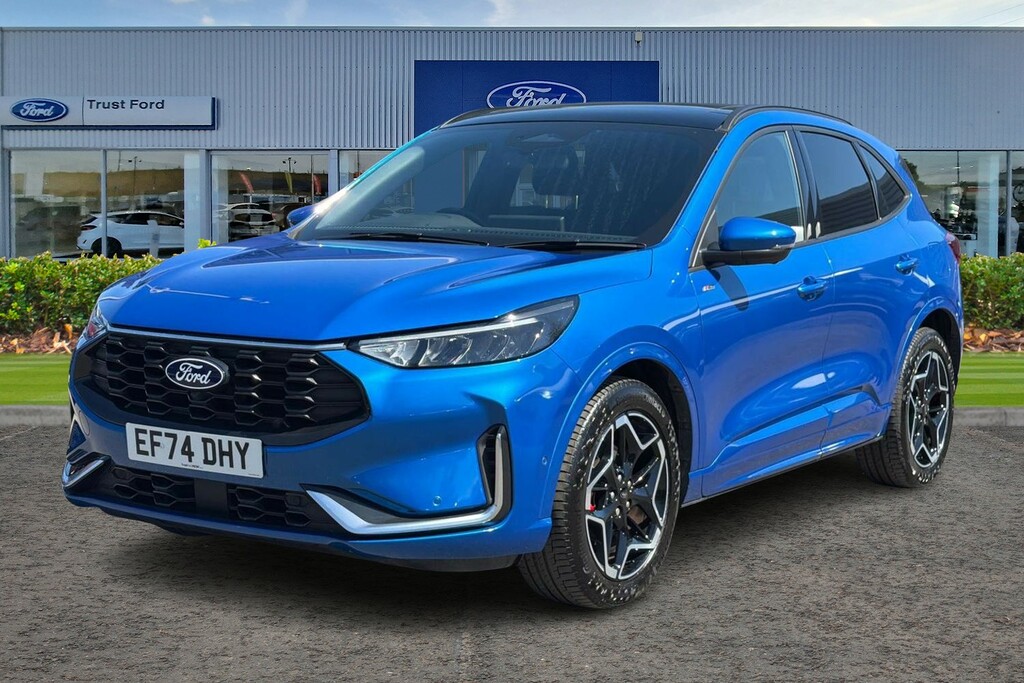Ford Kuga 2.5 Fhev St-line X Cvt With Front Rear Senso EF74DHY Blue #5