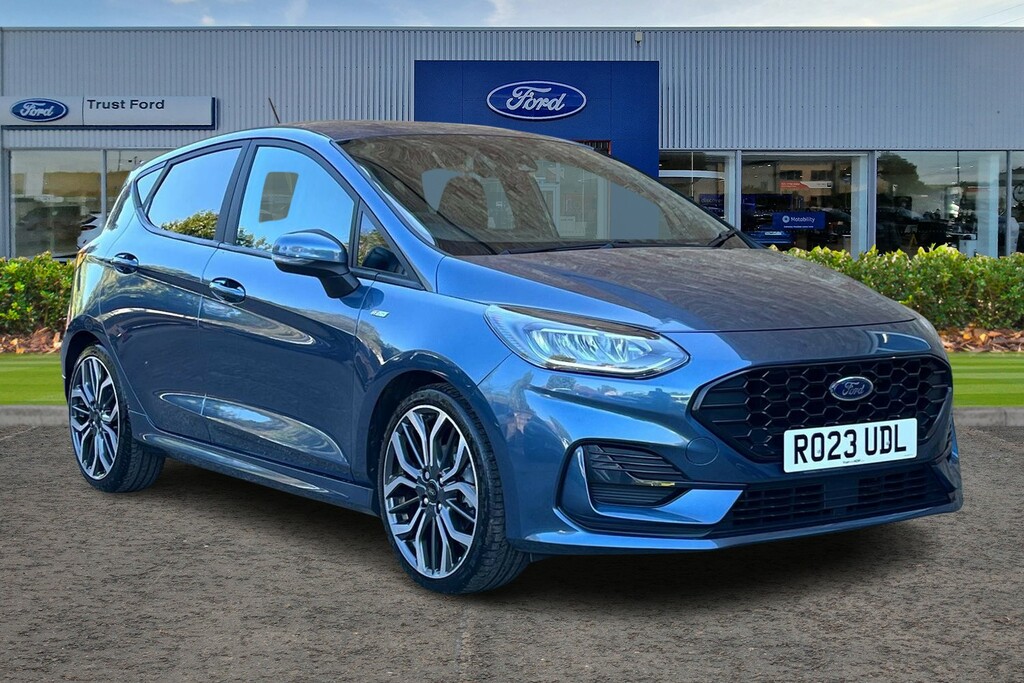Ford Fiesta 1.0T Ecoboost St-line X Hatchback Manua Blue