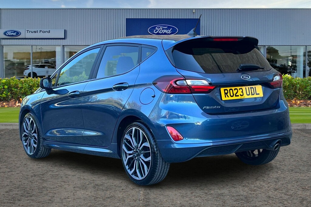 Ford Fiesta 1.0T Ecoboost St-line X Hatchback Manua RO23UDL Blue #2