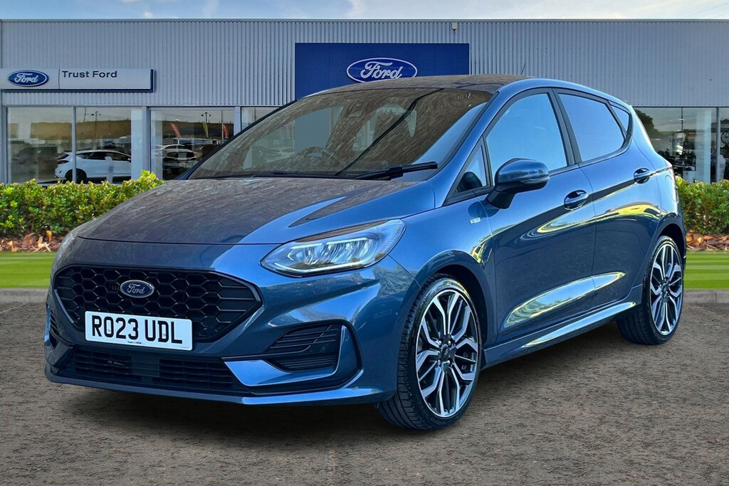 Ford Fiesta 1.0T Ecoboost St-line X Hatchback Manua RO23UDL Blue #5