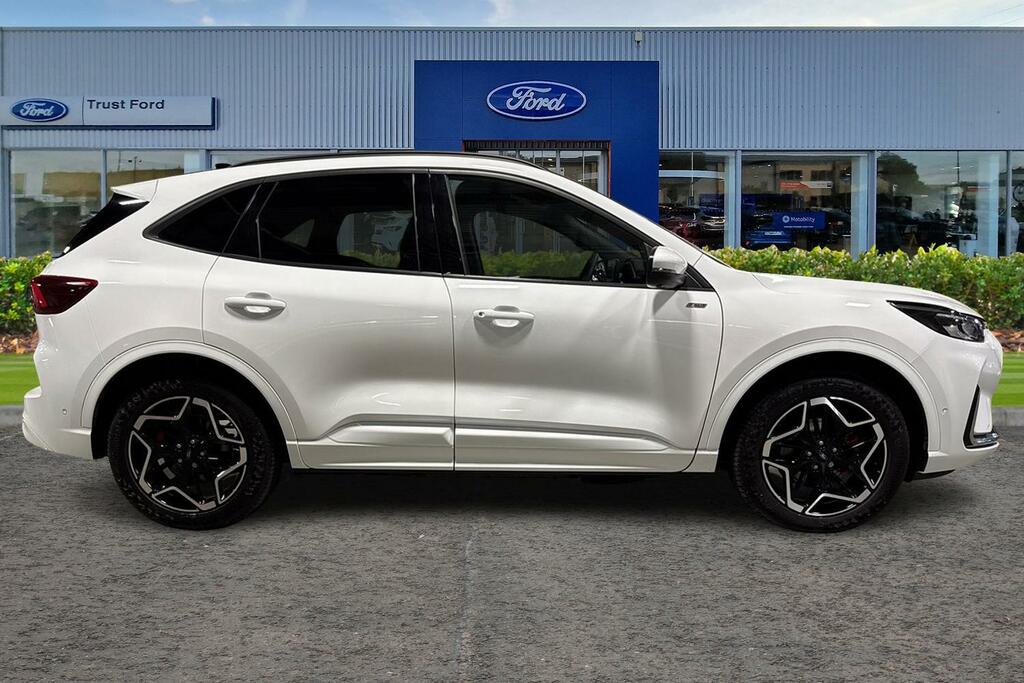 Ford Kuga 2.5 Duratec 14.4Kwh St-line X Suv Plug- EY25BUJ White #3