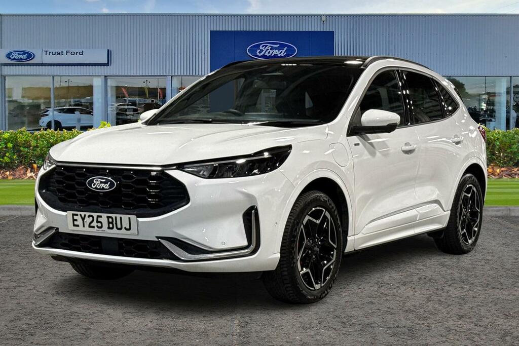 Ford Kuga 2.5 Duratec 14.4Kwh St-line X Suv Plug- EY25BUJ White #5