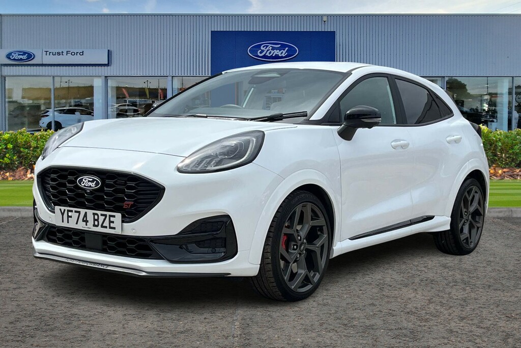Ford Puma 1.0T Ecoboost Mhev St Suv Hybrid Dct Eu YF74BZE White #5
