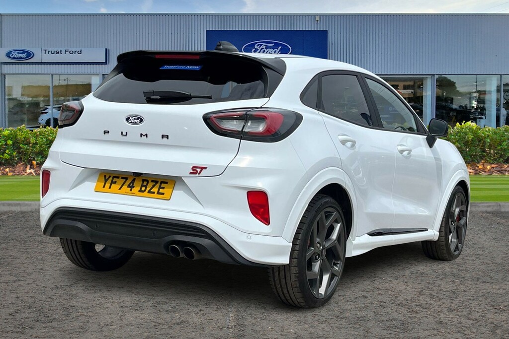 Ford Puma 1.0T Ecoboost Mhev St Suv Hybrid Dct Eu YF74BZE White #4