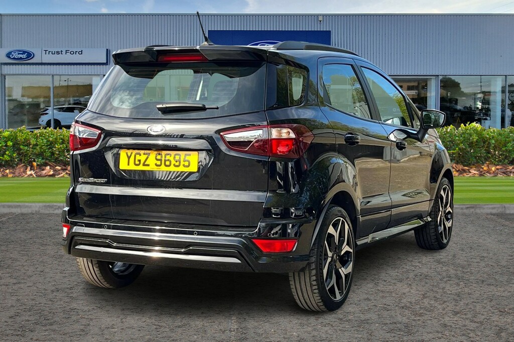 Ford Ecosport 1.0 Ecoboost 125 St-line - Sat Nav Ambient Int YGZ9695 Black #4