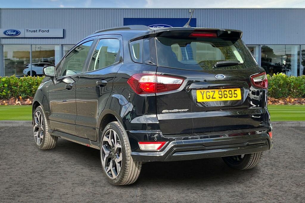 Ford Ecosport 1.0 Ecoboost 125 St-line - Sat Nav Ambient Int YGZ9695 Black #2