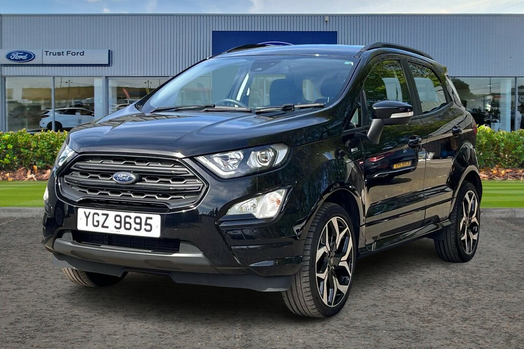 Ford Ecosport 1.0 Ecoboost 125 St-line - Sat Nav Ambient Int YGZ9695 Black #5