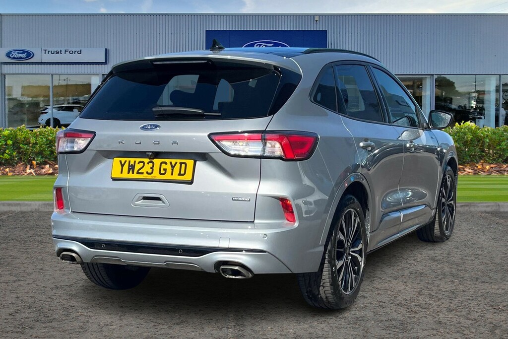 Ford Kuga 2.5H Duratec St-line X Edition Suv Hybr YW23GYD Silver #4