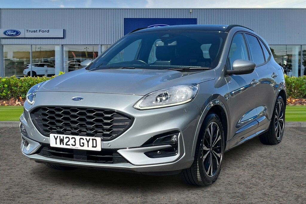 Ford Kuga 2.5H Duratec St-line X Edition Suv Hybr YW23GYD Silver #5