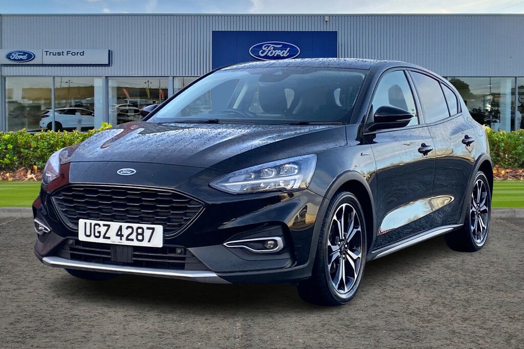 Ford Focus 1.0 Ecoboost Hybrid Mhev 125 Active X Edition UGZ4287 Black #5