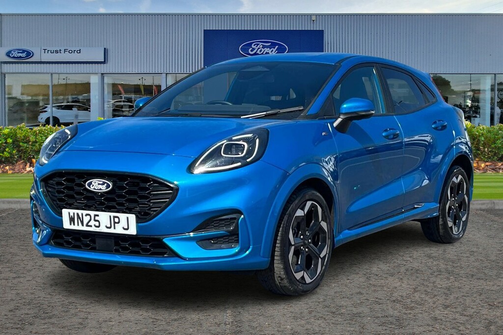 Ford Puma 1.0 Ecoboost Hybrid Mhev 155 St-line X Dct WN25JPJ Blue #5