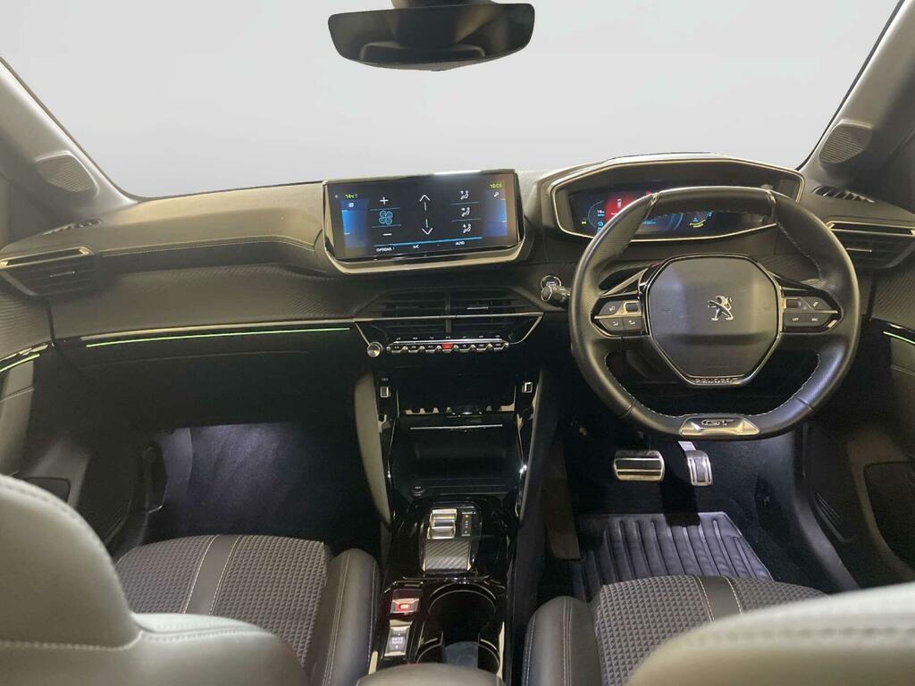 Peugeot e-208 50Kwh Gt Hatchback 7Kw Charger CE72RVR Yellow #2