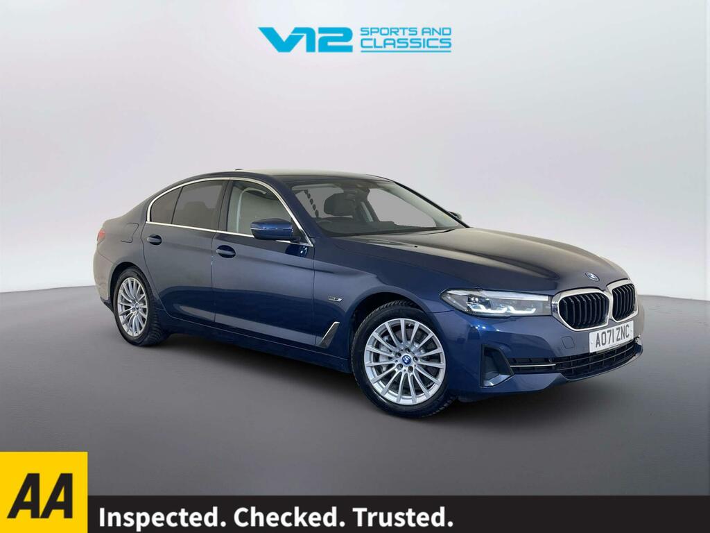 BMW 5 Series 2.0 530E 12Kwh Se Saloon Plug-in Hybrid Blue