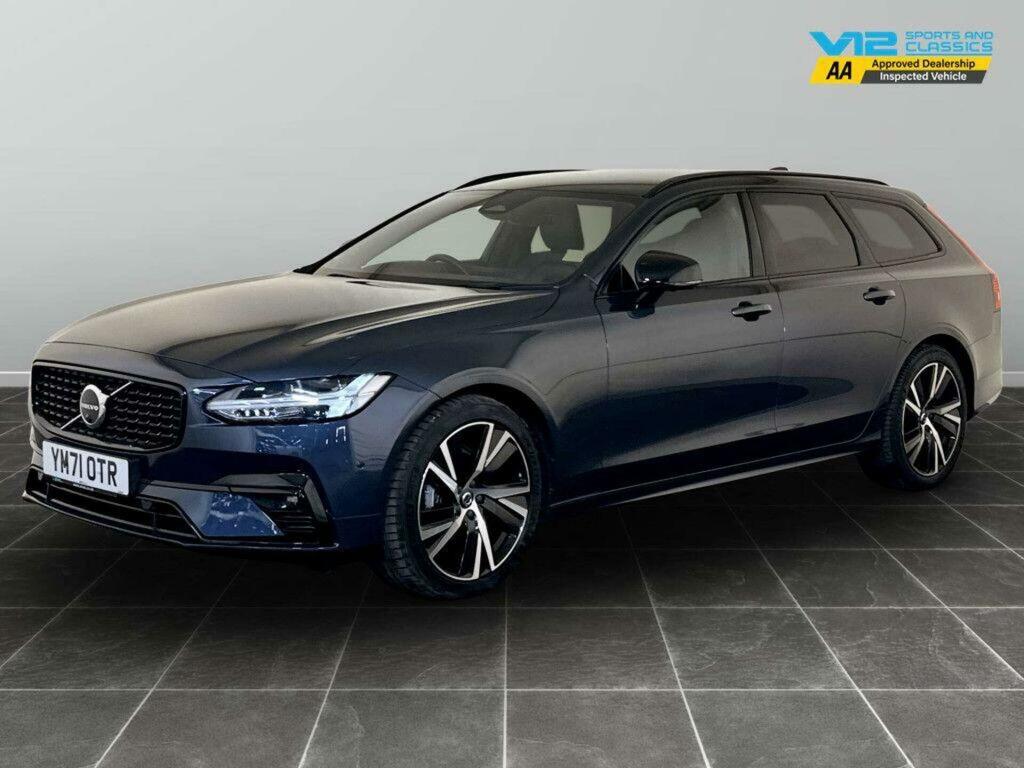 Volvo V90 2.0 B4 Mhev Plus Euro 6 Ss YM71OTR Blue #4