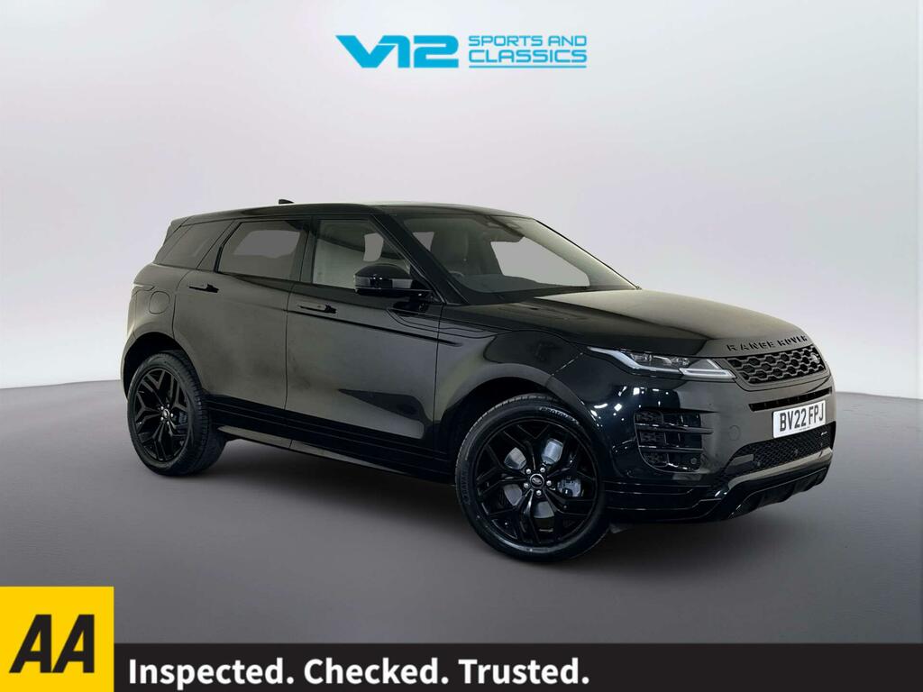 Land Rover Range Rover Evoque 2.0 D200 Mhev R-dynamic Se Suv 4Wd Black