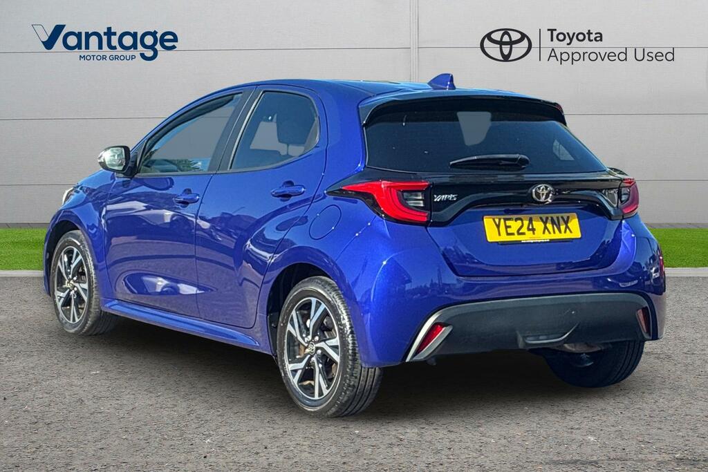 Toyota Yaris 1.5 Vvt-h Design E-cvt Euro 6 Ss YE24XNX Blue #4