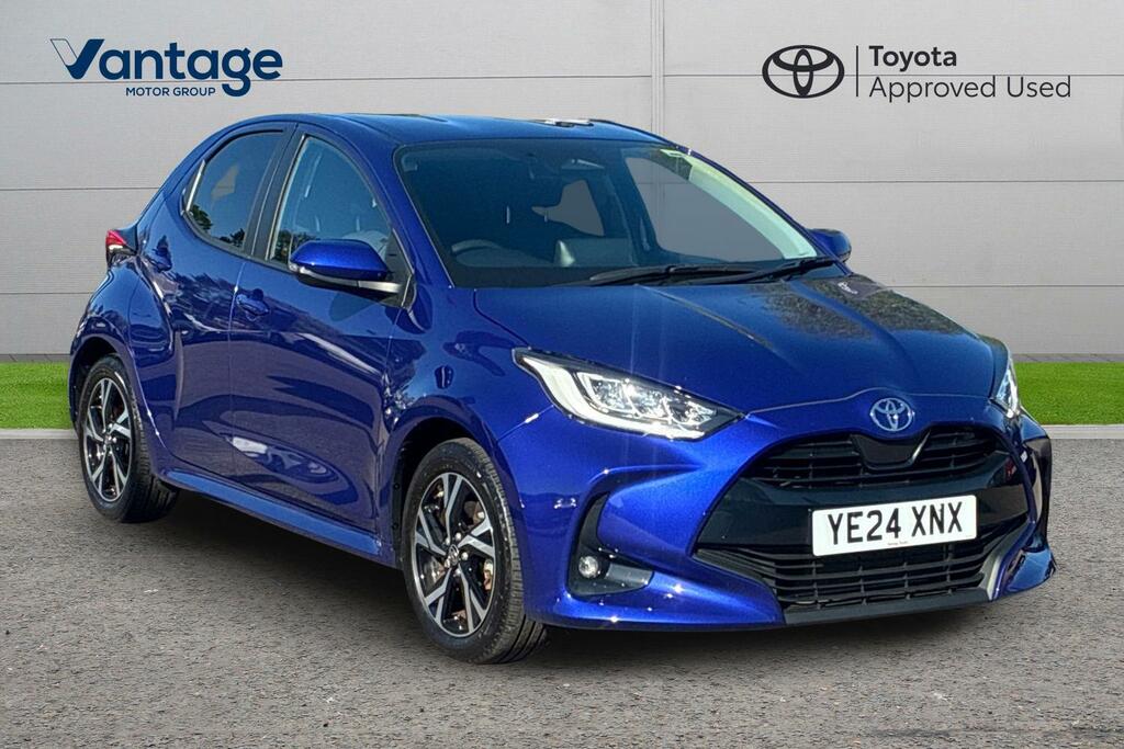 Toyota Yaris 1.5 Vvt-h Design E-cvt Euro 6 Ss Blue