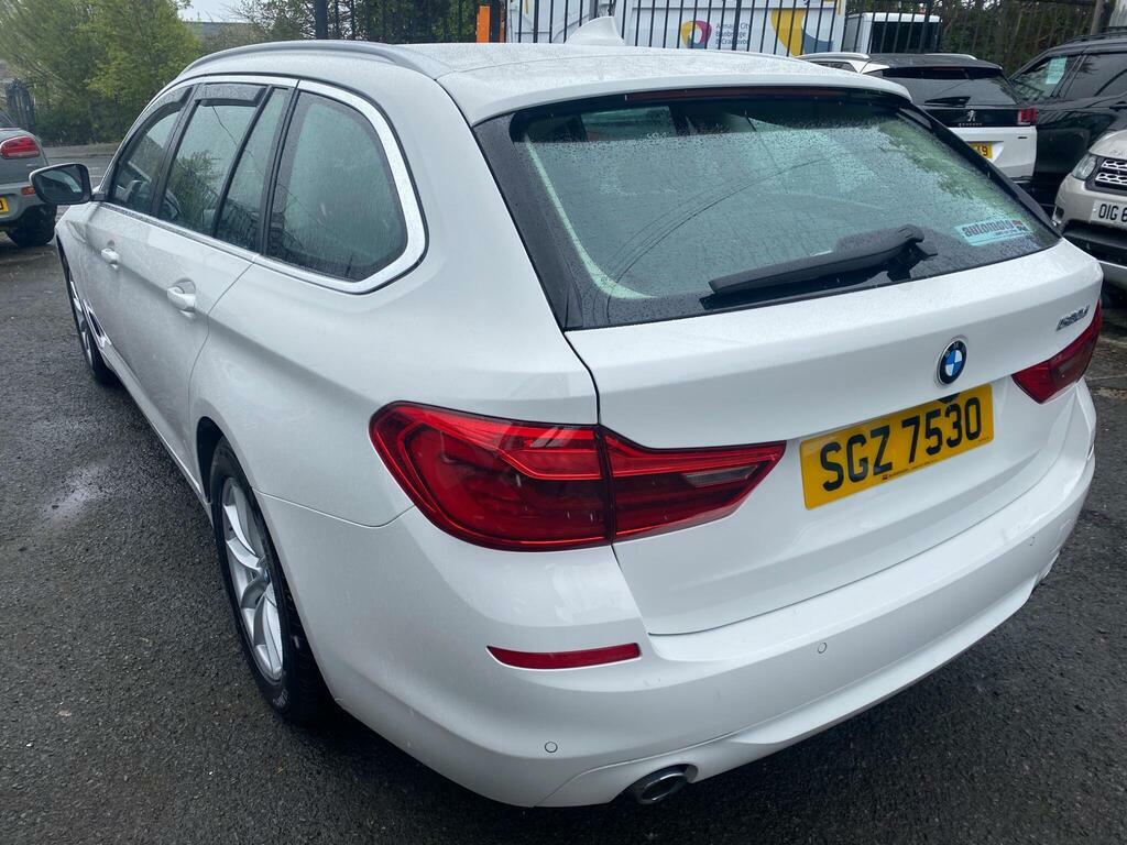 BMW 5 Series 2.0 520D Se Touring Euro 6 S S SGZ7530 White #5