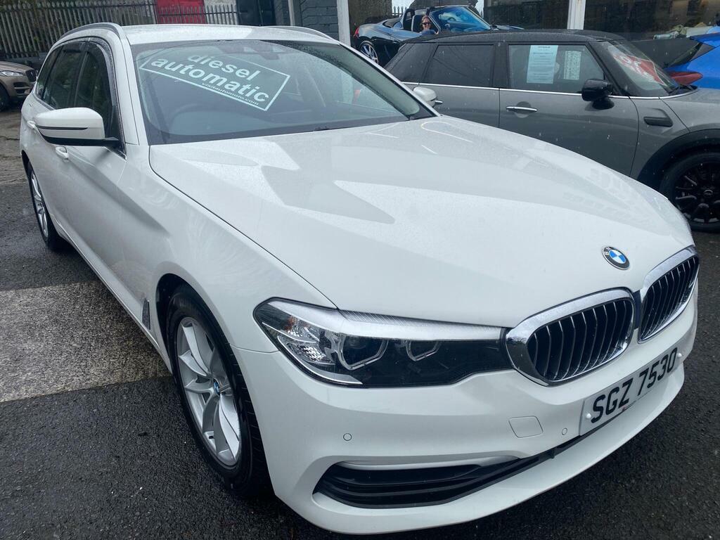 BMW 5 Series 2.0 520D Se Touring Euro 6 S S White