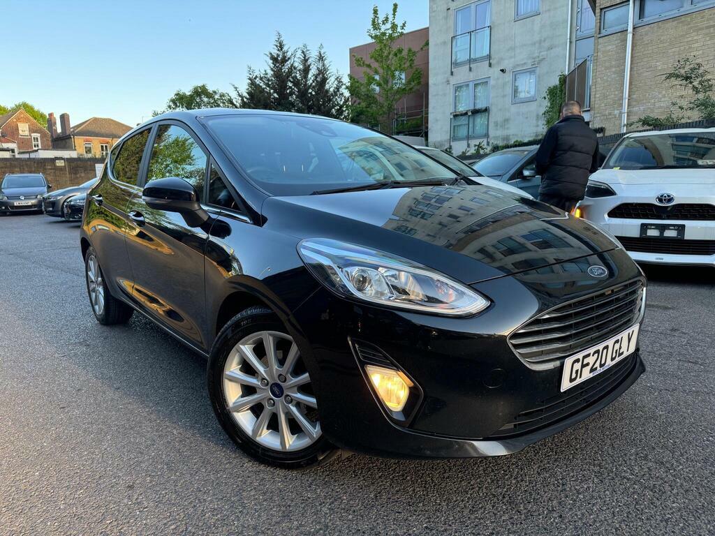 Ford Fiesta 1.0T Ecoboost Titanium Euro 6 S S GF20GLY Black #5