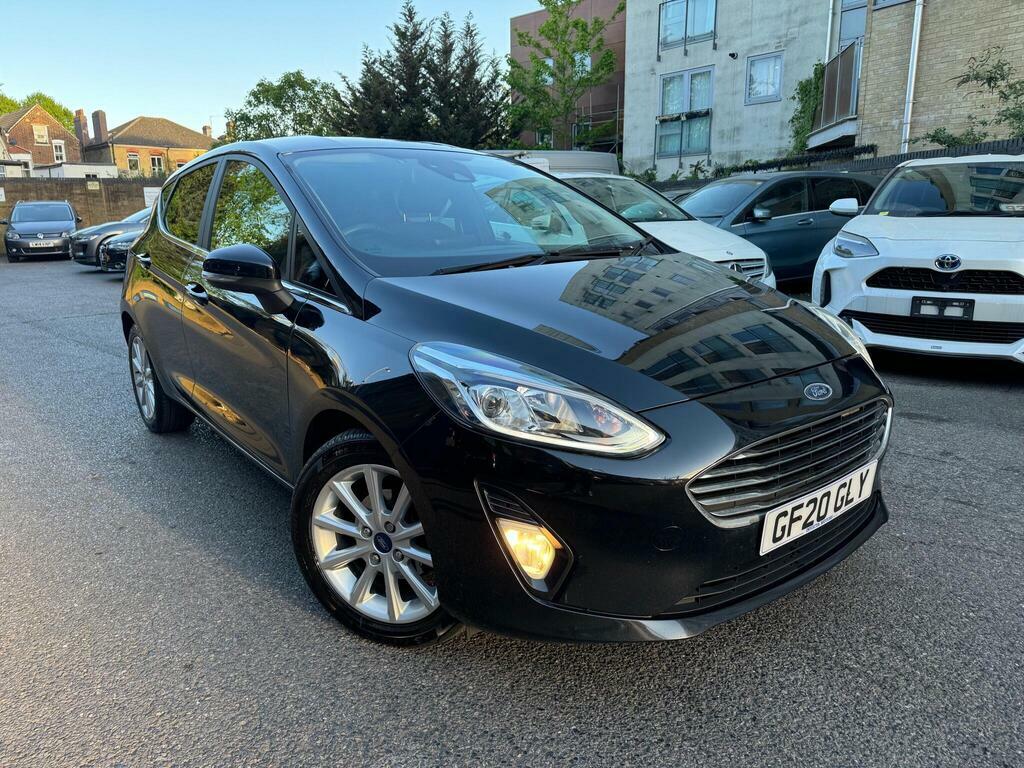 Ford Fiesta 1.0T Ecoboost Titanium Euro 6 S S GF20GLY Black #2