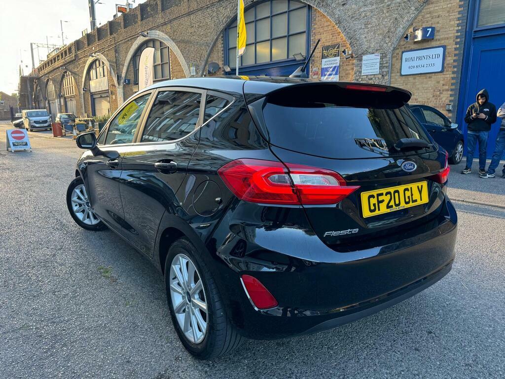 Ford Fiesta 1.0T Ecoboost Titanium Euro 6 S S GF20GLY Black #4