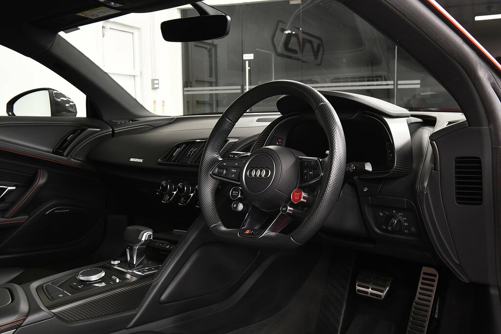 Audi R8 Fsi V10 Plus Red #4