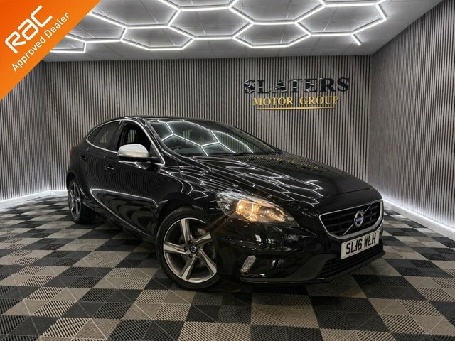 Volvo V40 2.0 T2 R-design Hatchback Euro 6 Black
