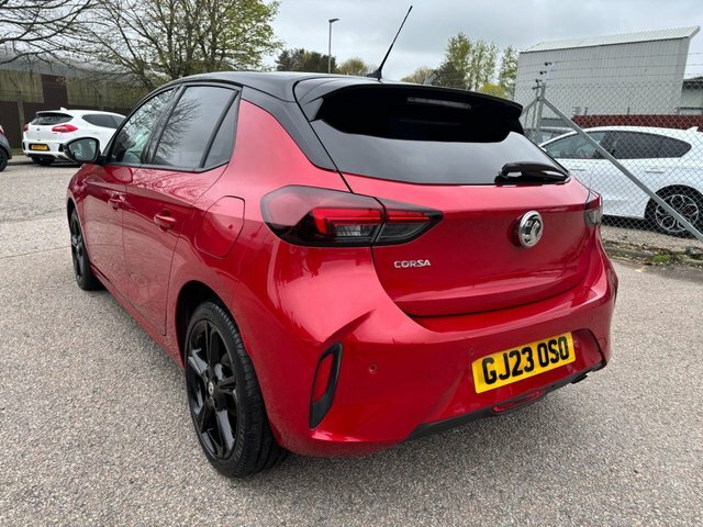 Vauxhall Corsa 1.2 Gs Hatchback Euro 6 75 Ps GJ23OSO Red #4