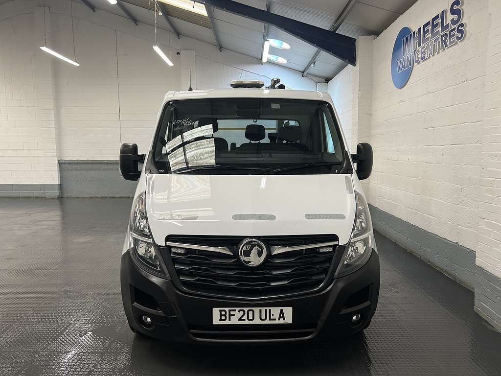 Vauxhall Movano Cdti 3500 Biturbo 2.3 Dropside White #5