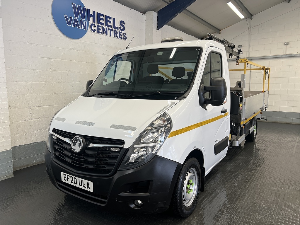 Vauxhall Movano Cdti 3500 Biturbo 2.3 Dropside White
