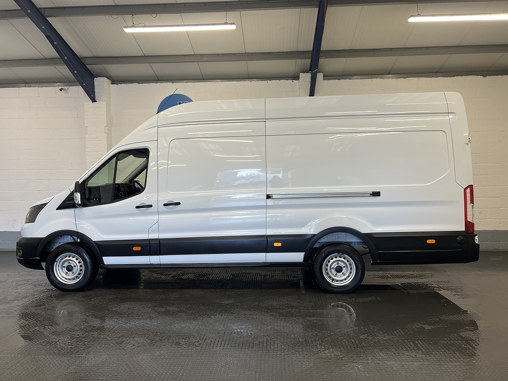 Ford Transit Custom 2.0 350 Ecoblue Hd Leader Panel Van Man LD23RVJ White #2