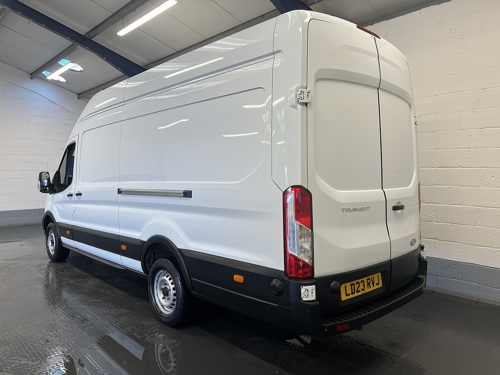 Ford Transit Custom 2.0 350 Ecoblue Hd Leader Panel Van Man LD23RVJ White #3