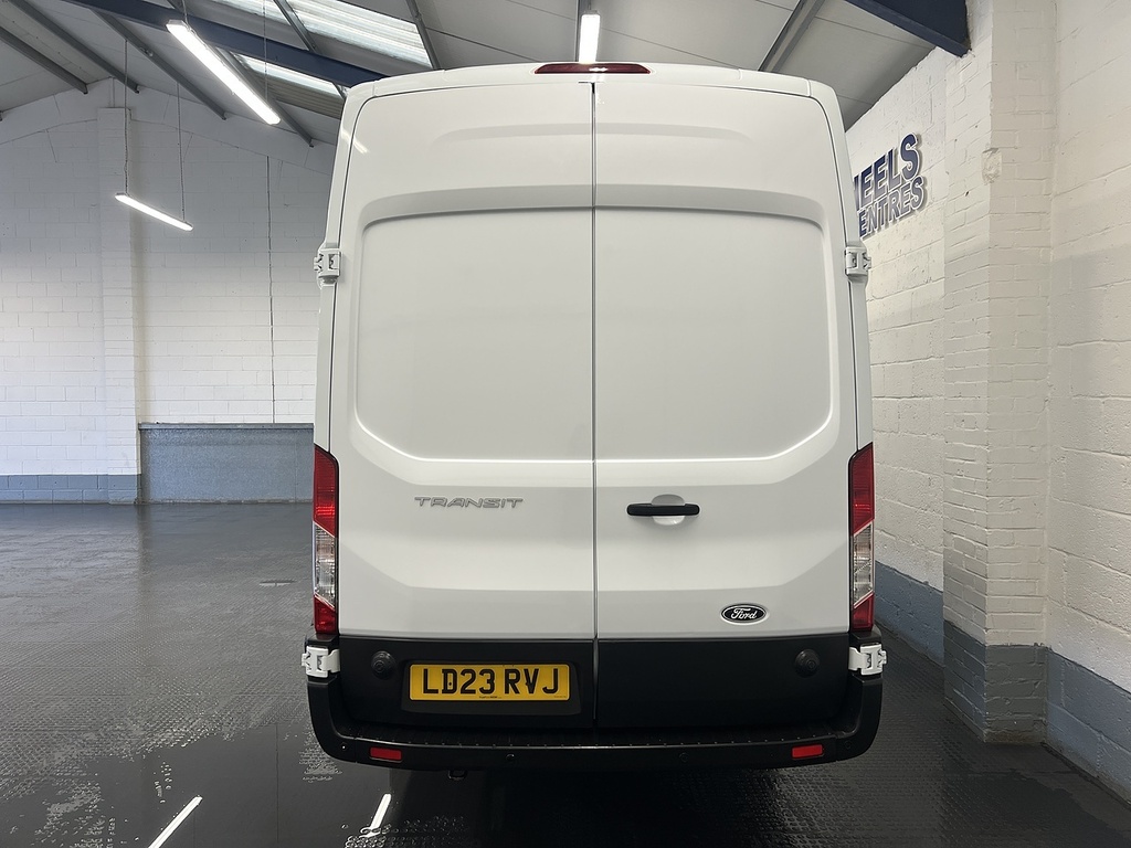 Ford Transit Custom 2.0 350 Ecoblue Hd Leader Panel Van Man LD23RVJ White #4