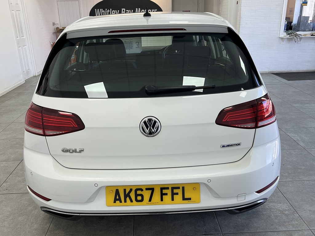 Volkswagen Golf Tsi Evo Bluemotion Tech Se Nav AK67FFL White #4